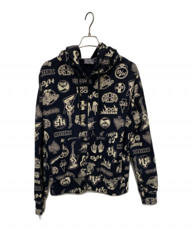 中古・古着通販】Hysteric Glamour (ヒステリックグラマー) 総柄ジップ