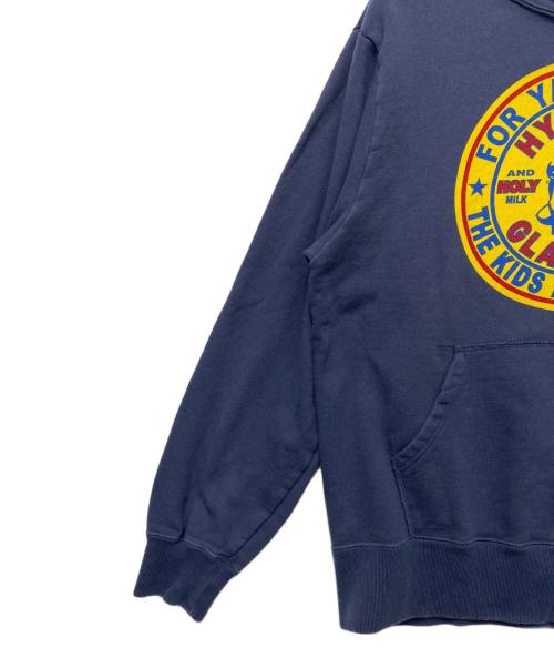 Hysteric Glamour（ヒステリックグラマー）Hysteric Glamour (ヒステリックグラマー) Hysteric Glamour　プルオーバーパーカー ネイビー サイズ:Lの古着・服飾アイテム