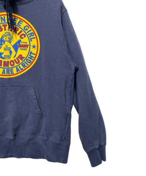 Hysteric Glamour（ヒステリックグラマー）Hysteric Glamour (ヒステリックグラマー) Hysteric Glamour　プルオーバーパーカー ネイビー サイズ:Lの古着・服飾アイテム