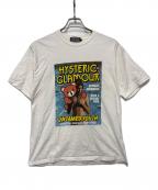 Hysteric Glamourヒステリックグラマー）の古着「プリントTシャツ」｜ホワイト