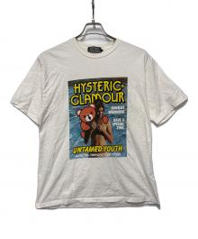 Hysteric Glamour（ヒステリックグラマー）の古着「プリントTシャツ」｜ホワイト