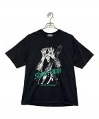 Hysteric Glamourヒステリックグラマー）の古着「プリントTシャツ」｜ブラック