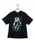 Hysteric Glamour（ヒステリックグラマー）の古着「プリントTシャツ」｜ブラック
