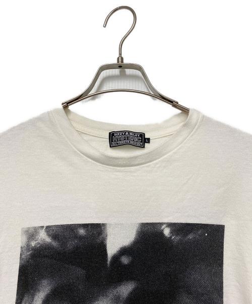 Hysteric Glamour（ヒステリックグラマー）Hysteric Glamour (ヒステリックグラマー) プリントTシャツ ホワイト サイズ:Lの古着・服飾アイテム