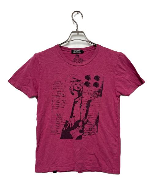 Hysteric Glamour（ヒステリックグラマー）Hysteric Glamour (ヒステリックグラマー) プリントTシャツ ピンク サイズ:Sの古着・服飾アイテム