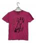 Hysteric Glamour（ヒステリックグラマー）の古着「プリントTシャツ」｜ピンク