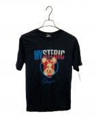 Hysteric Glamourヒステリックグラマー）の古着「プリントTシャツ」｜ブラック