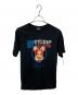 Hysteric Glamour（ヒステリックグラマー）の古着「プリントTシャツ」｜ブラック