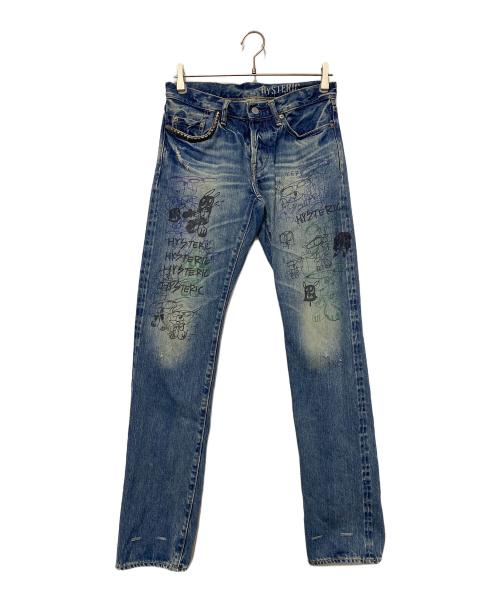 Hysteric Glamour（ヒステリックグラマー）Hysteric Glamour (ヒステリックグラマー) デニムパンツ インディゴ サイズ:Ｗ29の古着・服飾アイテム