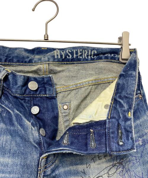 Hysteric Glamour（ヒステリックグラマー）Hysteric Glamour (ヒステリックグラマー) デニムパンツ インディゴ サイズ:Ｗ29の古着・服飾アイテム