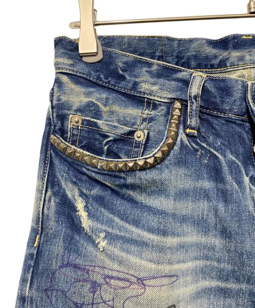 Hysteric Glamour（ヒステリックグラマー）Hysteric Glamour (ヒステリックグラマー) デニムパンツ インディゴ サイズ:Ｗ29の古着・服飾アイテム