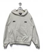 Hysteric Glamour×WIND AND SEAヒステリックグラマー×ウィンダンシー）の古着「Hysteric Glamour×WIND AND SEA　プルオーバーパーカー」｜ホワイト