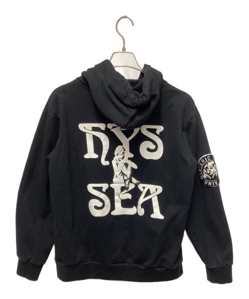 Hysteric Glamour（ヒステリックグラマー）Hysteric Glamour (ヒステリックグラマー) WIND AND SEA (ウィンダンシー) プルオーバーパーカー ブラック サイズ:Mの古着・服飾アイテム