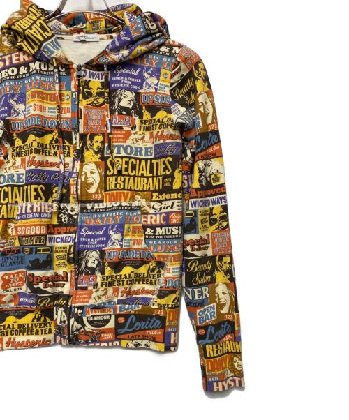 Hysteric Glamour（ヒステリックグラマー）Hysteric Glamour (ヒステリックグラマー) Hysteric Glamour　総柄ジップパーカー マルチカラー サイズ:FREEの古着・服飾アイテム