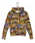 Hysteric Glamour（ヒステリックグラマー）の古着「Hysteric Glamour　総柄ジップパーカー」｜マルチカラー