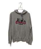 Hysteric Glamourヒステリックグラマー）の古着「プルオーバーパーカー」｜グレー