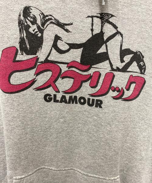 Hysteric Glamour（ヒステリックグラマー）Hysteric Glamour (ヒステリックグラマー) プルオーバーパーカー グレー サイズ:XLの古着・服飾アイテム