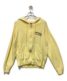 Hysteric Glamour（ヒステリックグラマー）の古着「ジップパーカー」｜イエロー
