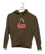 Hysteric Glamourヒステリックグラマー）の古着「Hysteric Glamour　プルオーバーパーカー」｜ブラウン