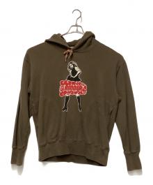 Hysteric Glamour（ヒステリックグラマー）の古着「Hysteric Glamour　プルオーバーパーカー」｜ブラウン