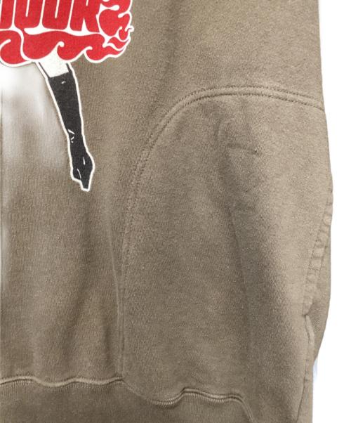 Hysteric Glamour（ヒステリックグラマー）Hysteric Glamour (ヒステリックグラマー) Hysteric Glamour　プルオーバーパーカー ブラウン サイズ:Lの古着・服飾アイテム