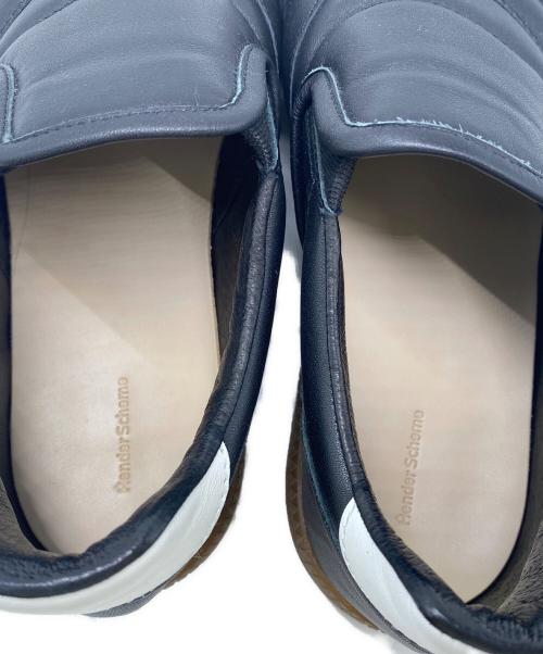 HENDER SCHEME（エンダースキーマ）Hender Scheme (エンダースキーマ) スリッポン ブラック サイズ:25cmの古着・服飾アイテム