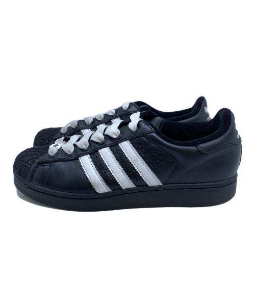 adidas（アディダス）adidas (アディダス) スニーカー ブラック×ホワイト サイズ:US101/2の古着・服飾アイテム
