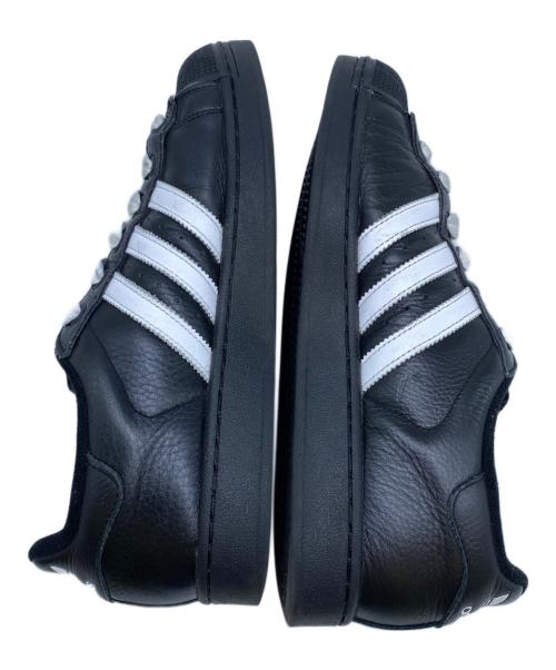 adidas（アディダス）adidas (アディダス) スニーカー ブラック×ホワイト サイズ:US101/2の古着・服飾アイテム