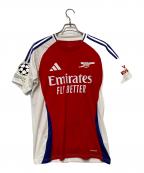 adidasアディダス）の古着「adidas アーセナル 24/25 ユニフォーム ホーム 半袖 レプリカ」｜ホワイト×レッド