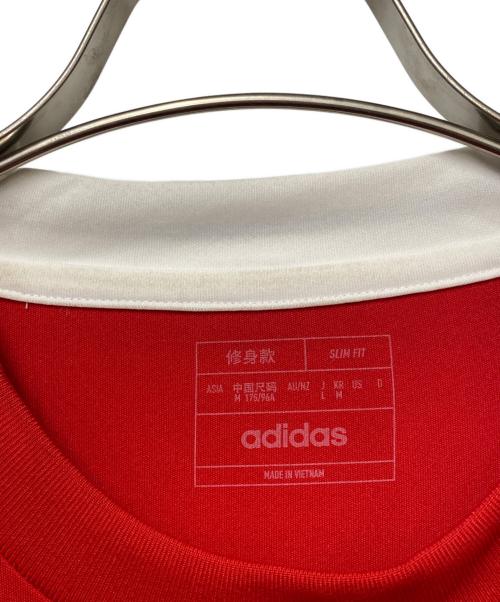 adidas（アディダス）adidas (アディダス) adidas アーセナル 24/25 ユニフォーム ホーム 半袖 レプリカ ホワイト×レッド サイズ:Lの古着・服飾アイテム