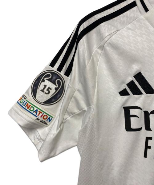 adidas（アディダス）adidas (アディダス) adidas 　サッカーユニフォーム ホワイト サイズ:XLの古着・服飾アイテム