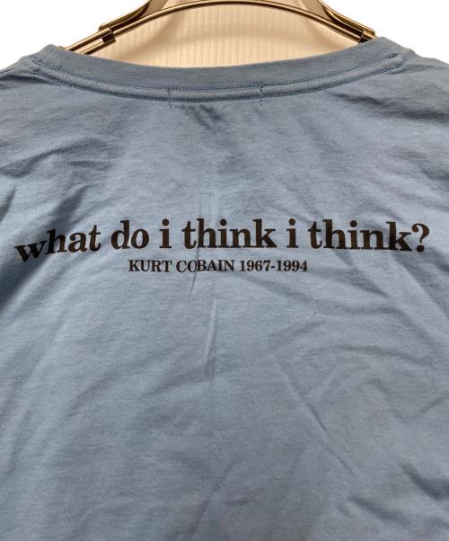 Hysteric Glamour（ヒステリックグラマー）Hysteric Glamour (ヒステリックグラマー) Hysteric Glamour　プリントTシャツ ブルー サイズ:FREEの古着・服飾アイテム