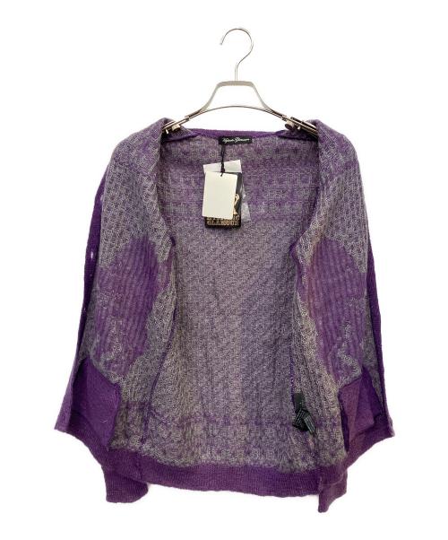 Hysteric Glamour（ヒステリックグラマー）Hysteric Glamour (ヒステリックグラマー) Hysteric Glamour キャット カーディガン パープル サイズ:FREE 未使用品の古着・服飾アイテム