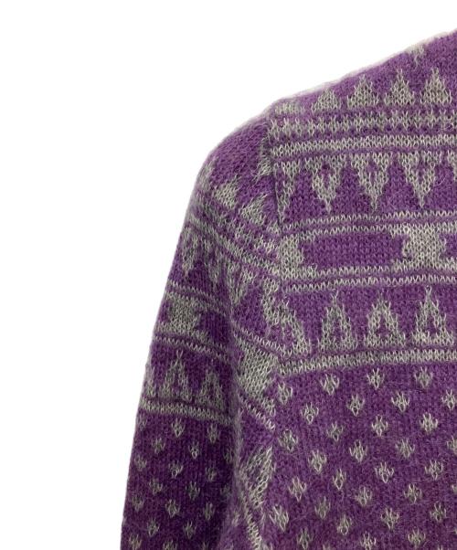 Hysteric Glamour（ヒステリックグラマー）Hysteric Glamour (ヒステリックグラマー) Hysteric Glamour キャット カーディガン パープル サイズ:FREE 未使用品の古着・服飾アイテム