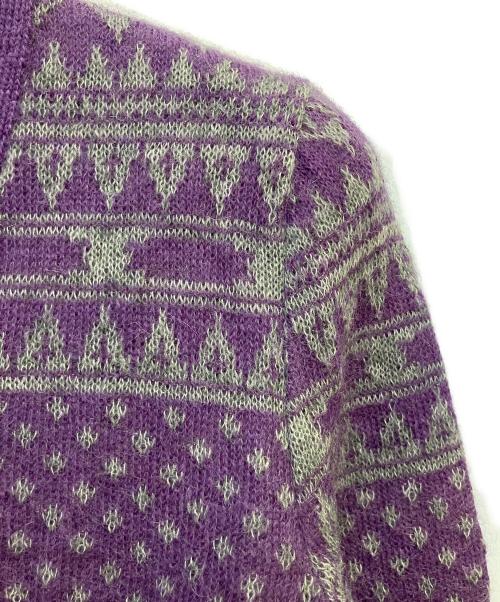Hysteric Glamour（ヒステリックグラマー）Hysteric Glamour (ヒステリックグラマー) Hysteric Glamour キャット カーディガン パープル サイズ:FREE 未使用品の古着・服飾アイテム