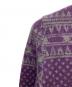中古・古着 Hysteric Glamour (ヒステリックグラマー) Hysteric Glamour キャット カーディガン パープル サイズ:FREE 未使用品：8000円