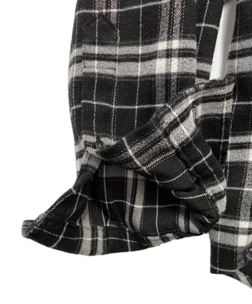 Hysteric Glamour（ヒステリックグラマー）Hysteric Glamour (ヒステリックグラマー) WIND AND SEA (ウィンダンシー) 長袖シャツ ホワイト×ブラック サイズ:Mの古着・服飾アイテム