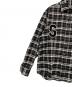 中古・古着 Hysteric Glamour (ヒステリックグラマー) WIND AND SEA (ウィンダンシー) 長袖シャツ ホワイト×ブラック サイズ:M：25000円
