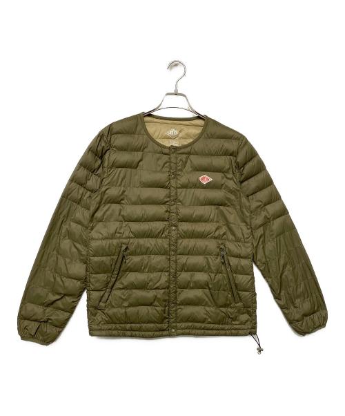 DANTON（ダントン）DANTON (ダントン) ライトダウンジャケット カーキ サイズ:40の古着・服飾アイテム