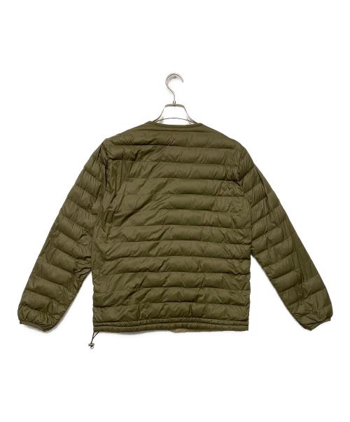 DANTON（ダントン）DANTON (ダントン) ライトダウンジャケット カーキ サイズ:40の古着・服飾アイテム