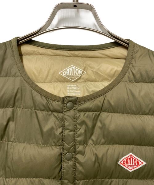 DANTON（ダントン）DANTON (ダントン) ライトダウンジャケット カーキ サイズ:40の古着・服飾アイテム