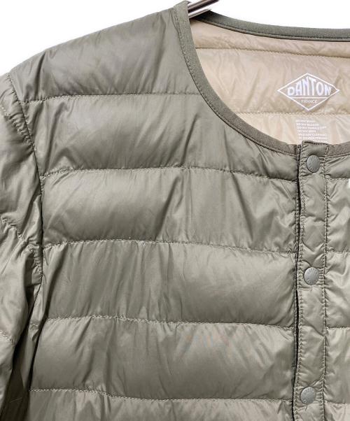 DANTON（ダントン）DANTON (ダントン) ライトダウンジャケット カーキ サイズ:40の古着・服飾アイテム