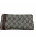 GUCCI (グッチ) GUCCI　長財布 グレー×ブラウン：6000円