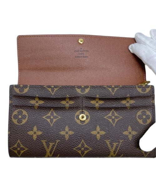 LOUIS VUITTON（ルイ ヴィトン）LOUIS VUITTON (ルイ ヴィトン) 長財布 ブラウンの古着・服飾アイテム
