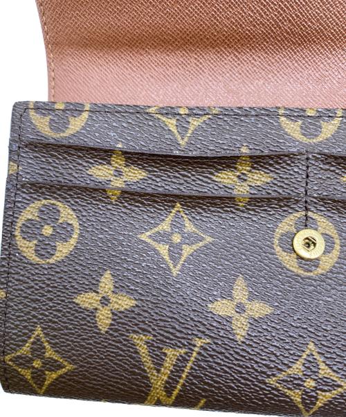LOUIS VUITTON（ルイ ヴィトン）LOUIS VUITTON (ルイ ヴィトン) 長財布 ブラウンの古着・服飾アイテム
