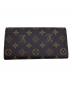 LOUIS VUITTON (ルイ ヴィトン) 長財布 ブラウン：20000円