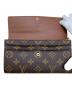 中古・古着 LOUIS VUITTON (ルイ ヴィトン) 長財布 ブラウン：20000円