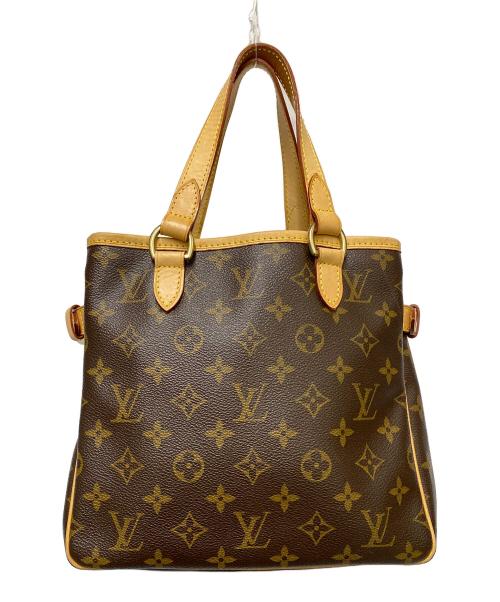 LOUIS VUITTON（ルイ ヴィトン）LOUIS VUITTON (ルイ ヴィトン) ショルダートートバッグ ブラウンの古着・服飾アイテム