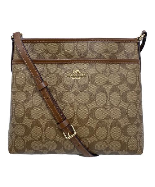 COACH（コーチ）COACH (コーチ) ショルダーバッグ ブラウンの古着・服飾アイテム