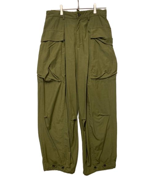journal standard luxe（ジャーナルスタンダード ラックス）JOURNAL STANDARD LUXE (ジャーナルスタンダード ラックス) カーゴパンツ グリーン サイズ:FREEの古着・服飾アイテム